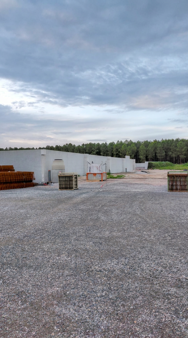 Chantier de construction surveillé par 3S